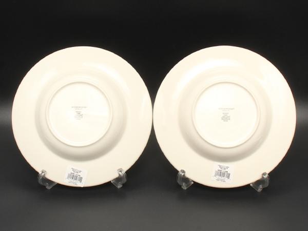 美品 WEDGWOOD スーププレート 皿 2点セット 23cm フェスティビティ