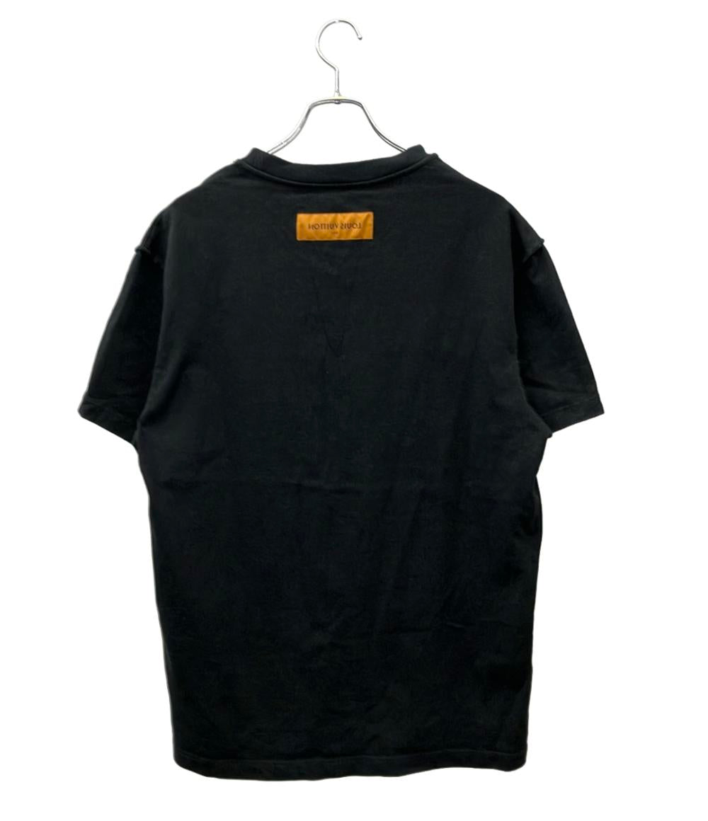 LOUIS VUITTON 半袖Tシャツ 22SS ウォッシュド加工 インサイドアウト 編み込みポケット Tシャツ RM222V NPLHNY 10W メンズ SIZE L ルイ・ヴィトン