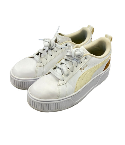 PUMA ローカットスニーカー 厚底 カルメン コルク 397626-01 レディース SIZE 23.0 (M) プーマ