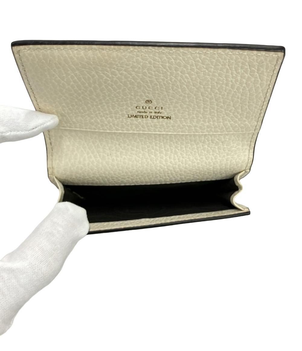 GUCCI カードケース レザー PVC GGマーモント 474748 2067 レディース グッチ