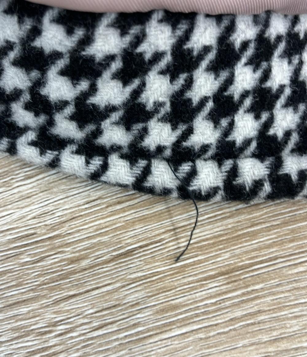 Her lip to ピーコート 千鳥格子柄 Proust Wool-Blend Melton Coat 1243307044 レディース SIZE S ハーリップトゥ