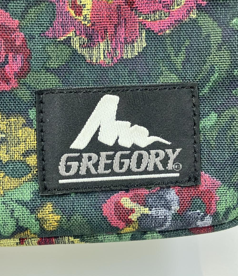 グレゴリー 花柄ナイロンミニショルダーバッグ 斜め掛け 旧ロゴ レディース GREGORY