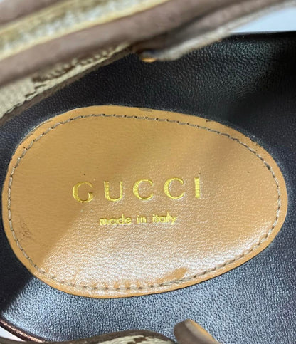 GUCCI サンダル GGキャンバス レディース SIZE 36.5 (M) グッチ