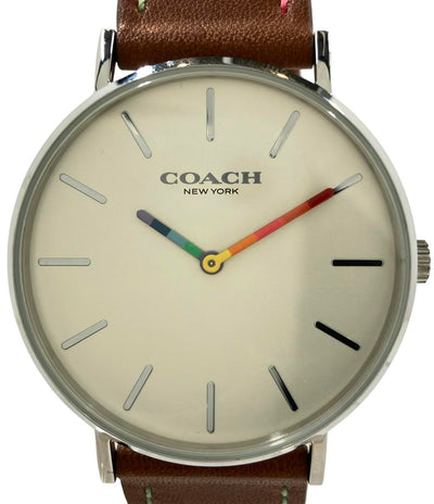 コーチ 腕時計 クオーツ シルバー CA.120.7.14.1596 レディース COACH
