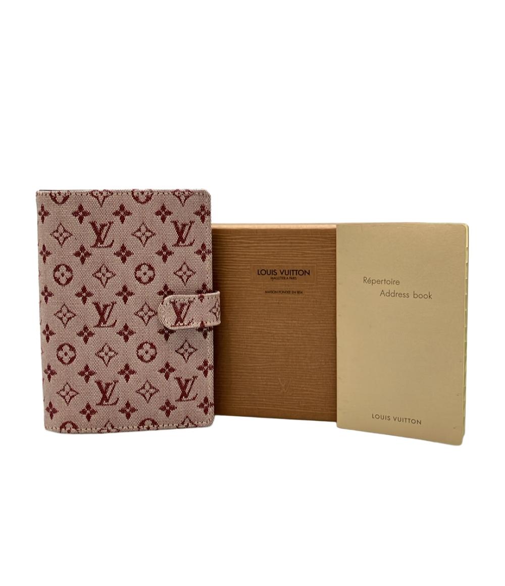 美品 LOUIS VUITTON 手帳カバー アジェンダPM モノグラムミニ R20912