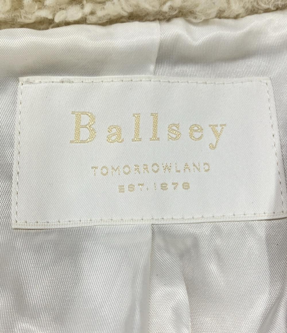 ボールジー ノーカラーファーコート レディース SIZE 36 (XS) BALLSEY