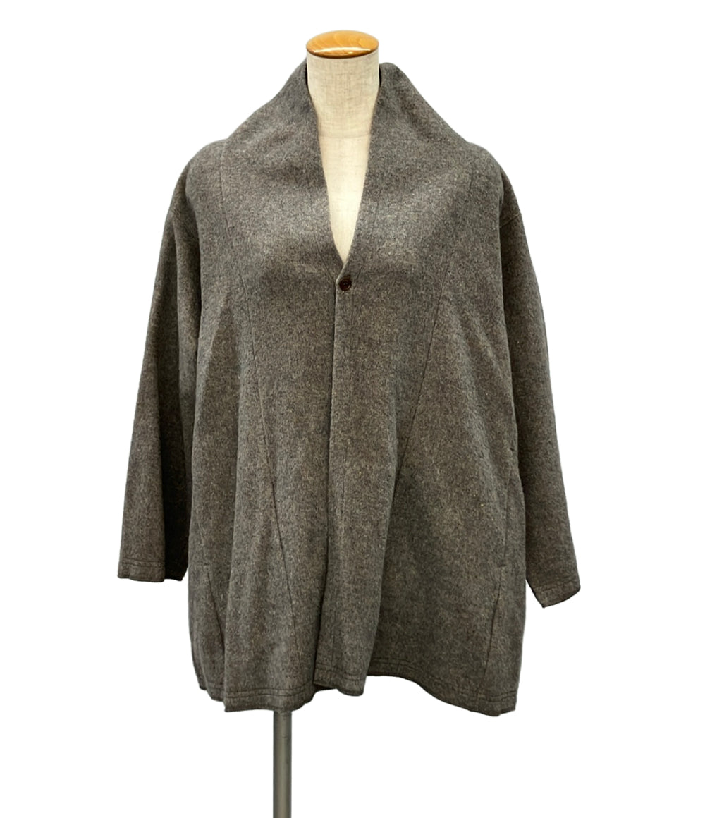美品 nest Robe ウールネップパイルローブ レディース SIZE F (M) ネストローブ