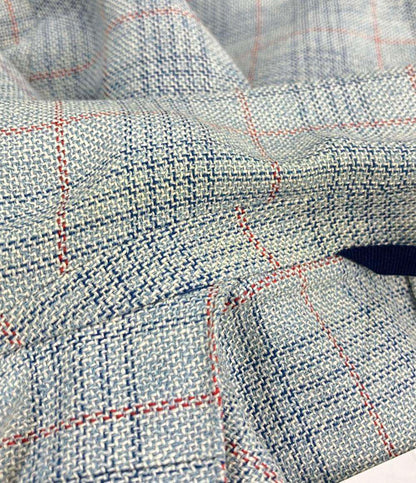 ベルヴェスト リネン テーラードジャケット チェック柄 メンズ SIZE 50 (XL) BELVEST