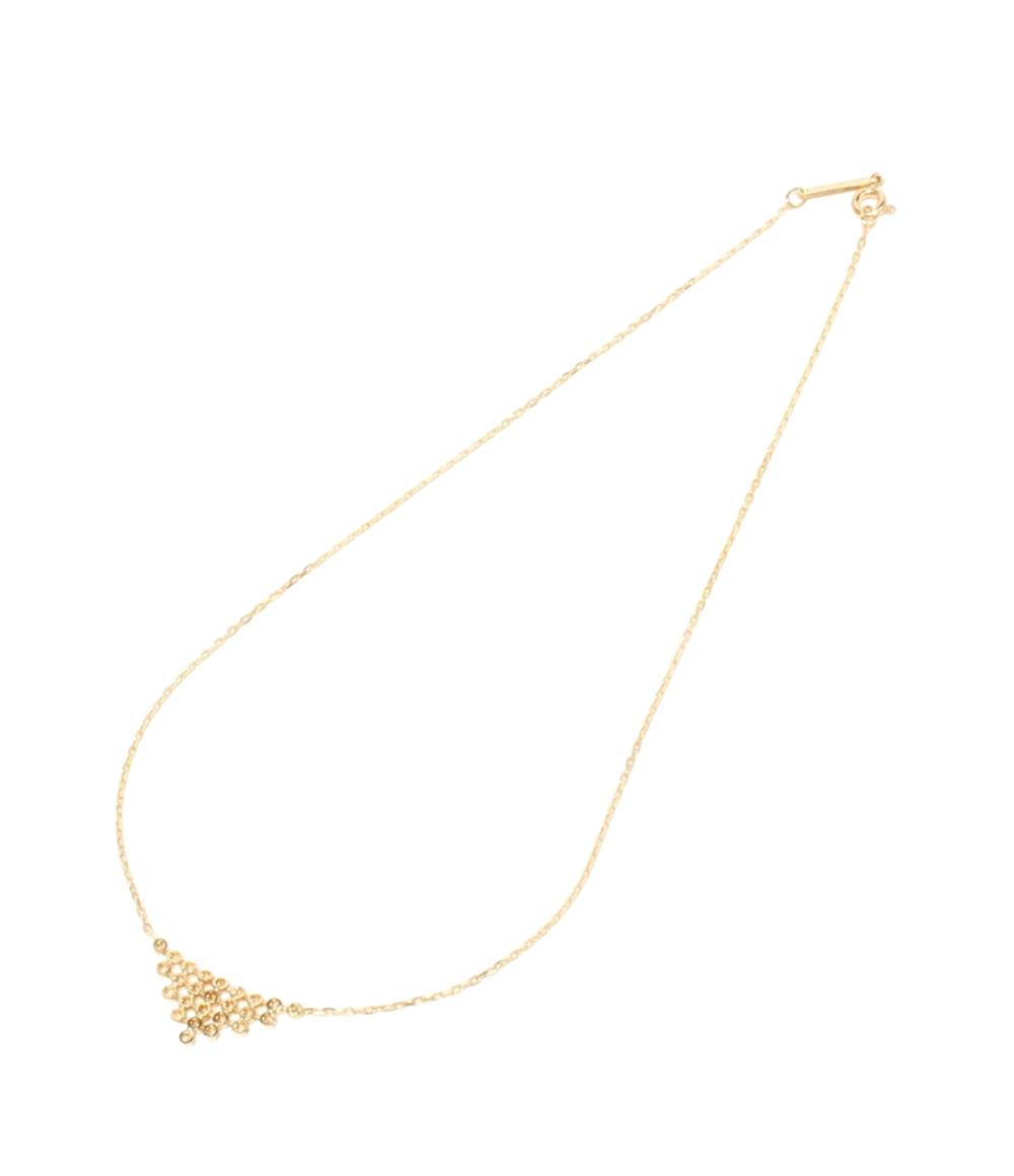 美品 ウノアエレ ネックレス K18 BREV レディース UNOAERRE