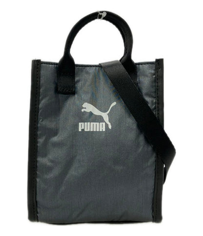 美品 プーマ 2WAY ハンドバッグ ショルダーバッグ 斜め掛け レディース PUMA