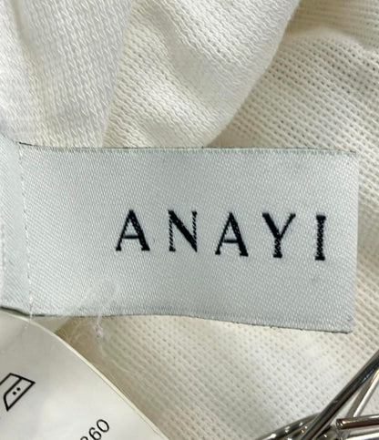 ANAYI ブルゾン 23SS ノーカラー コットンメッシュギャザーブルゾン 102317-10-070-01-360 レディース SIZE 36 (S) アナイ