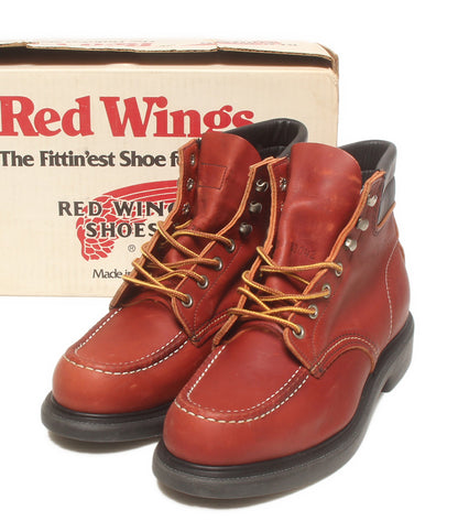 RED WING ブーツ スーパーソール モックトゥ メンズ SIZE 8 1/2 レッドウィング