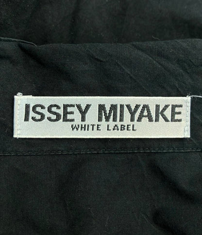 イッセイミヤケホワイトレーベル 長袖ラップシャツ レディース SIZE 2 (M) ISSEY MIYAKE WHITE LABLE