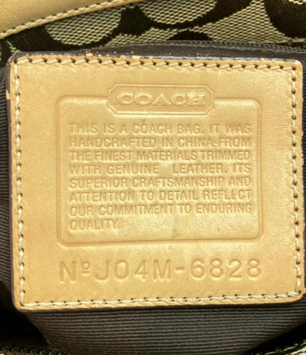 コーチ ハンドバッグ シグネチャー 6828 レディース COACH