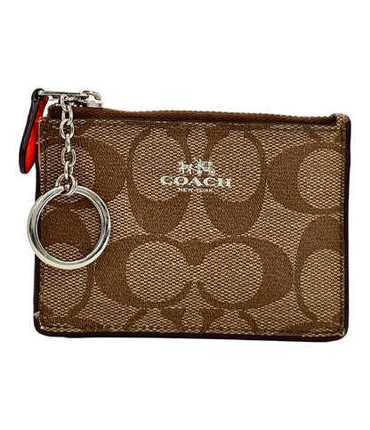 コーチ コインケース キーリング付き シグネチャー レディース COACH