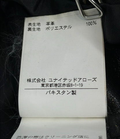 訳あり UNITED ARROWS シングルライダースジャケット 1125-199-3843 レディース SIZE S ユナイテッドアローズ