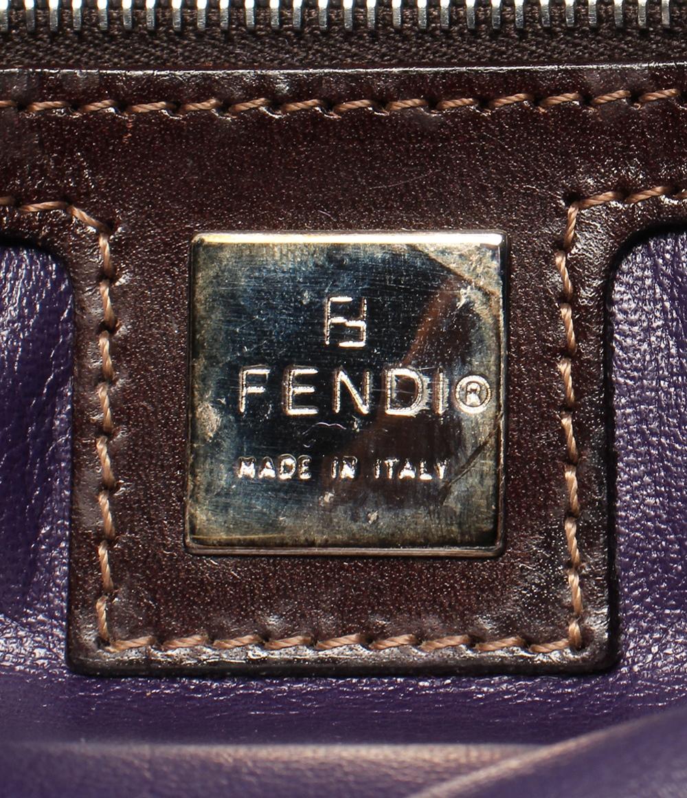 FENDI ショルダーバッグ ハンドバッグ 肩掛け ウールニット マンマバケット レディース フェンディ