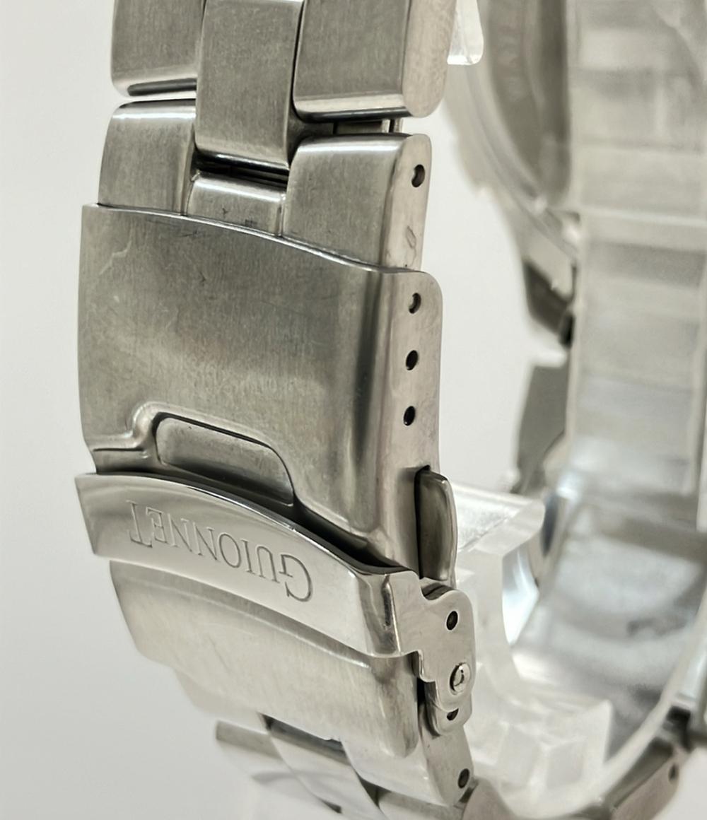 GUIONNET 腕時計 クオーツ レッド BR401 メンズ ギオネ