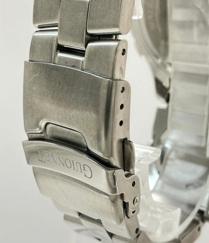 GUIONNET 腕時計 クオーツ レッド BR401 メンズ ギオネ