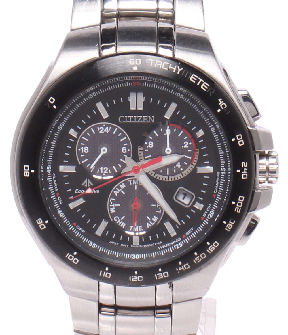 CITIZEN 腕時計 プロマスター ソーラー ブラック E820-S063868 メンズ シチズン