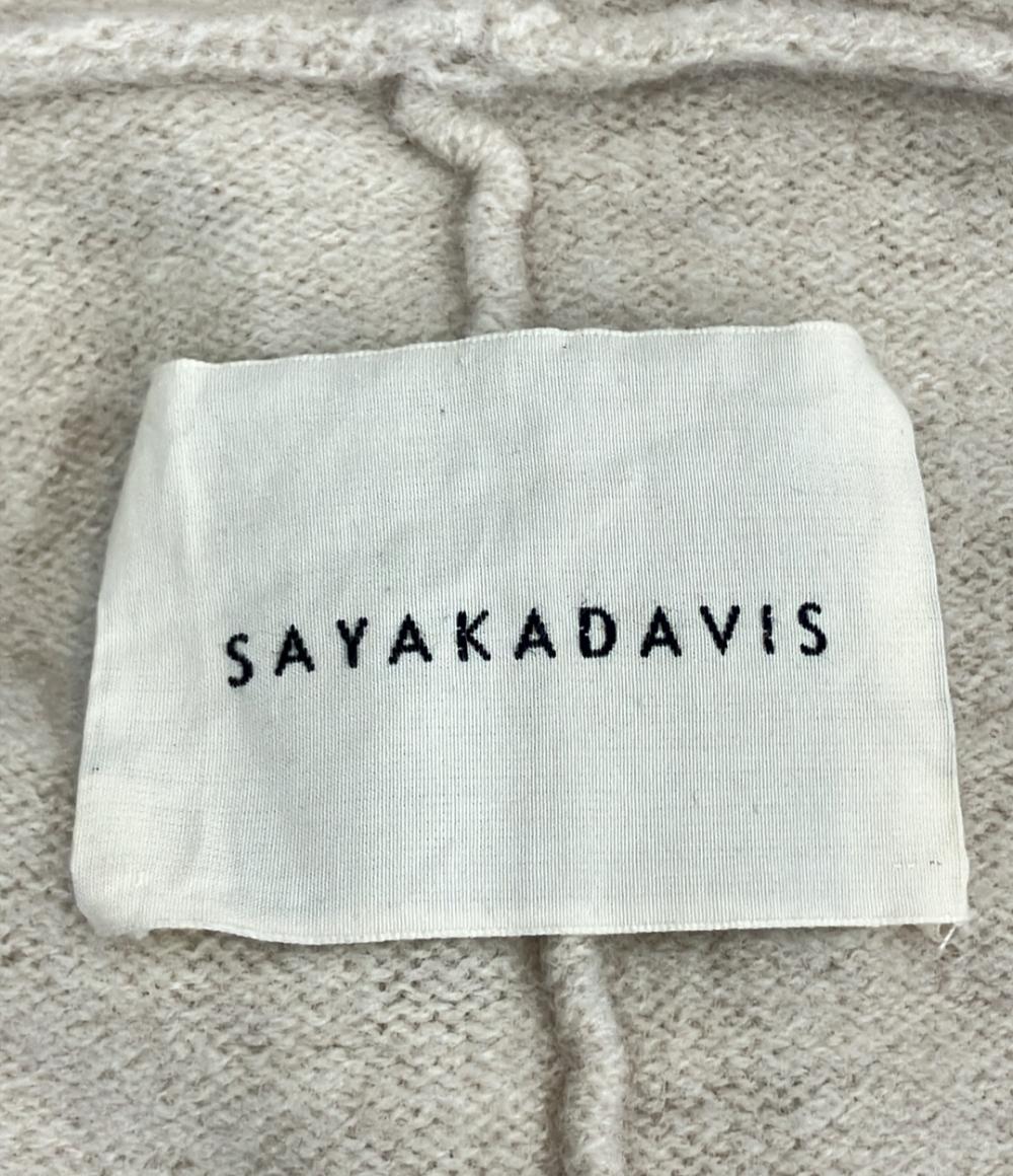 サヤカディヴィス ウールフードコート レディース SIZE S (S) sayakadavis