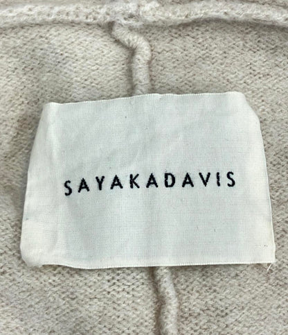 サヤカディヴィス ウールフードコート レディース SIZE S (S) sayakadavis