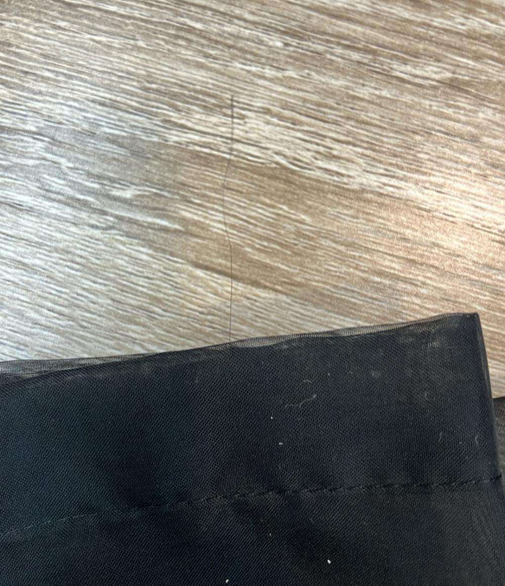 ENFOLD 長袖シャツ ブラウス アシンメトリー ブラック 300GA130-0120 レディース SIZE 38 (S) エンフォルド