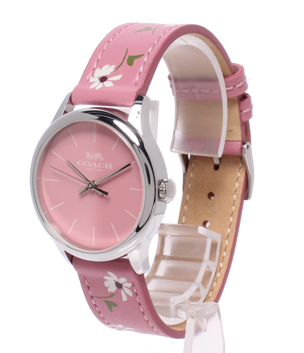 COACH 腕時計 クオーツ ピンク CA.117.7.112.1536 レディース コーチ