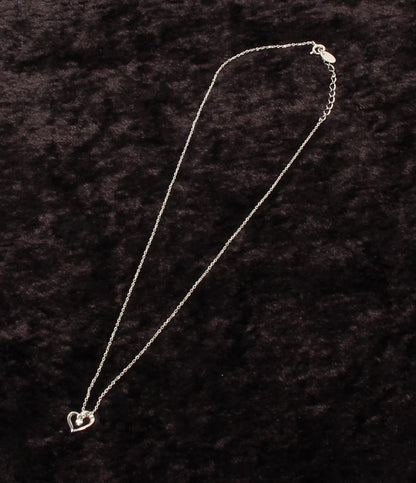美品 ヨンドシー ネックレス SV ハートモチーフ レディース 4℃