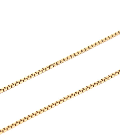 美品 ネックレス K18 ルビー 0.28ct ダイヤ 0.14ct レディース