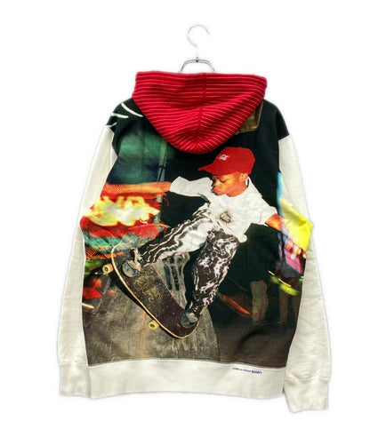 Supreme COMME des GARCONS SHIRT ボックスロゴ パーカー メンズ SIZE L シュプリーム コムデギャルソンシャツ
