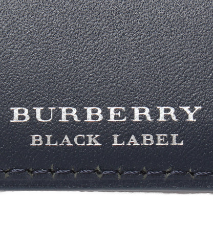 美品 BURBERRY BLACK LABEL 長財布 メンズ バーバリーブラックレーベル