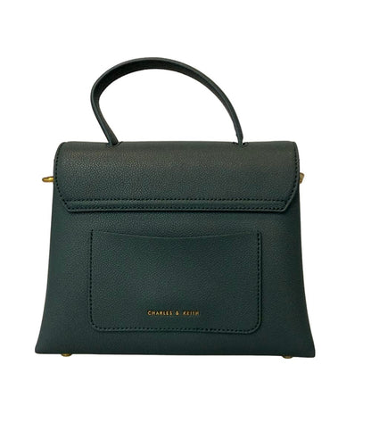 美品 CHARLES＆KEITH 2way ハンドバッグ ショルダーバッグ 斜め掛け レディース チャールズ＆キース