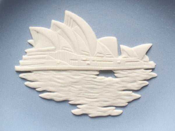 ウエッジウッド ミニプレート 飾り皿 11cm ジャスパー オーストラリア オペラハウス WEDGWOOD