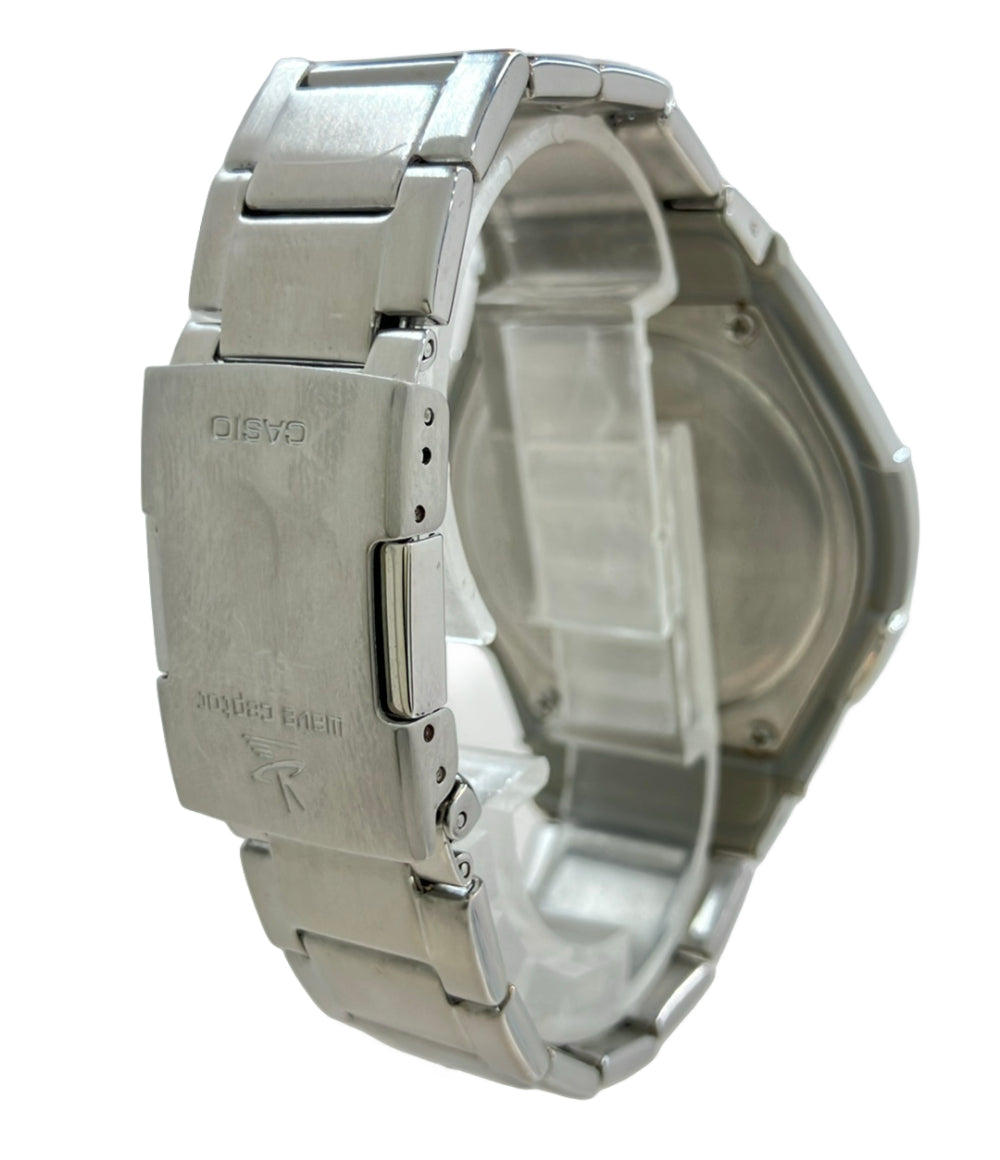CASIO 腕時計 ソーラー ネイビー WVA-M640 メンズ カシオ