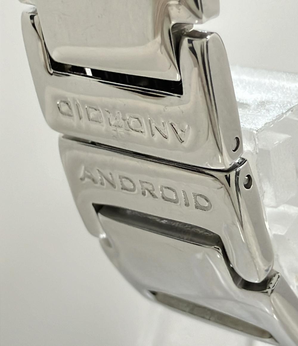 アンドロイド ③-170  602　腕時計 クオーツ ブラック メンズ ANDROID