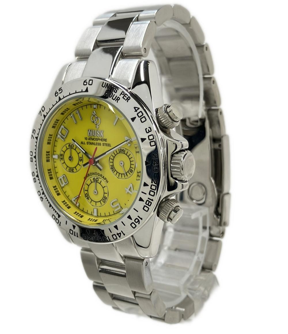 ムスク 腕時計 クオーツ MA-2095 メンズ MUSK