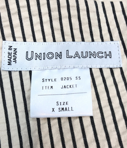 テーラードジャケット ストライプ柄      レディース SIZE XS (XS以下) UNION LAUNCH