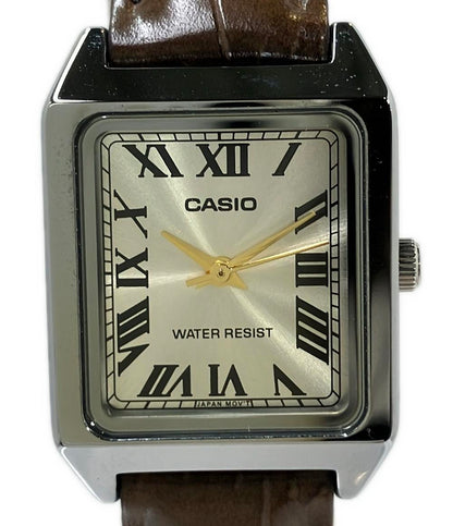 CASIO 腕時計 クオーツ シルバー LTP-V007 レディース カシオ