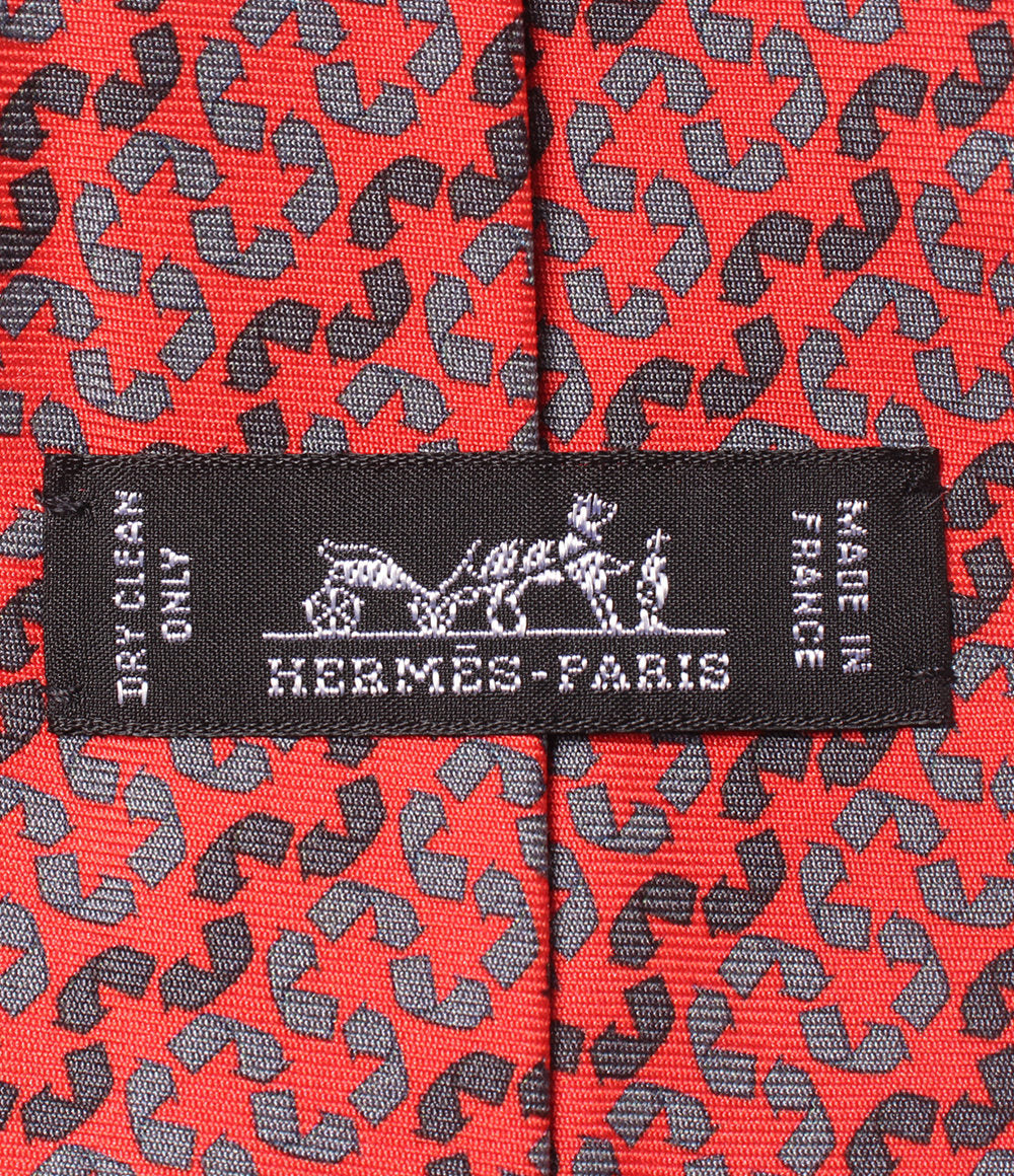 美品 HERMES ネクタイ シルク100% レディース エルメス – Rehello by