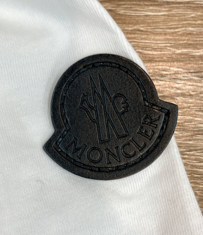 訳あり MONCLER 半袖Tシャツ GENIUS NOIR KEI NINOMIYA フロントチェーン E109F8052600829EE レディース SIZE S モンクレール