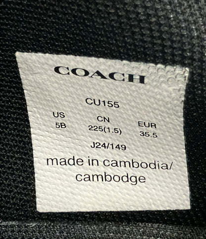 COACH ローカットスニーカー 厚底 CU156 レディース SIZE 5 (22.5cm) コーチ
