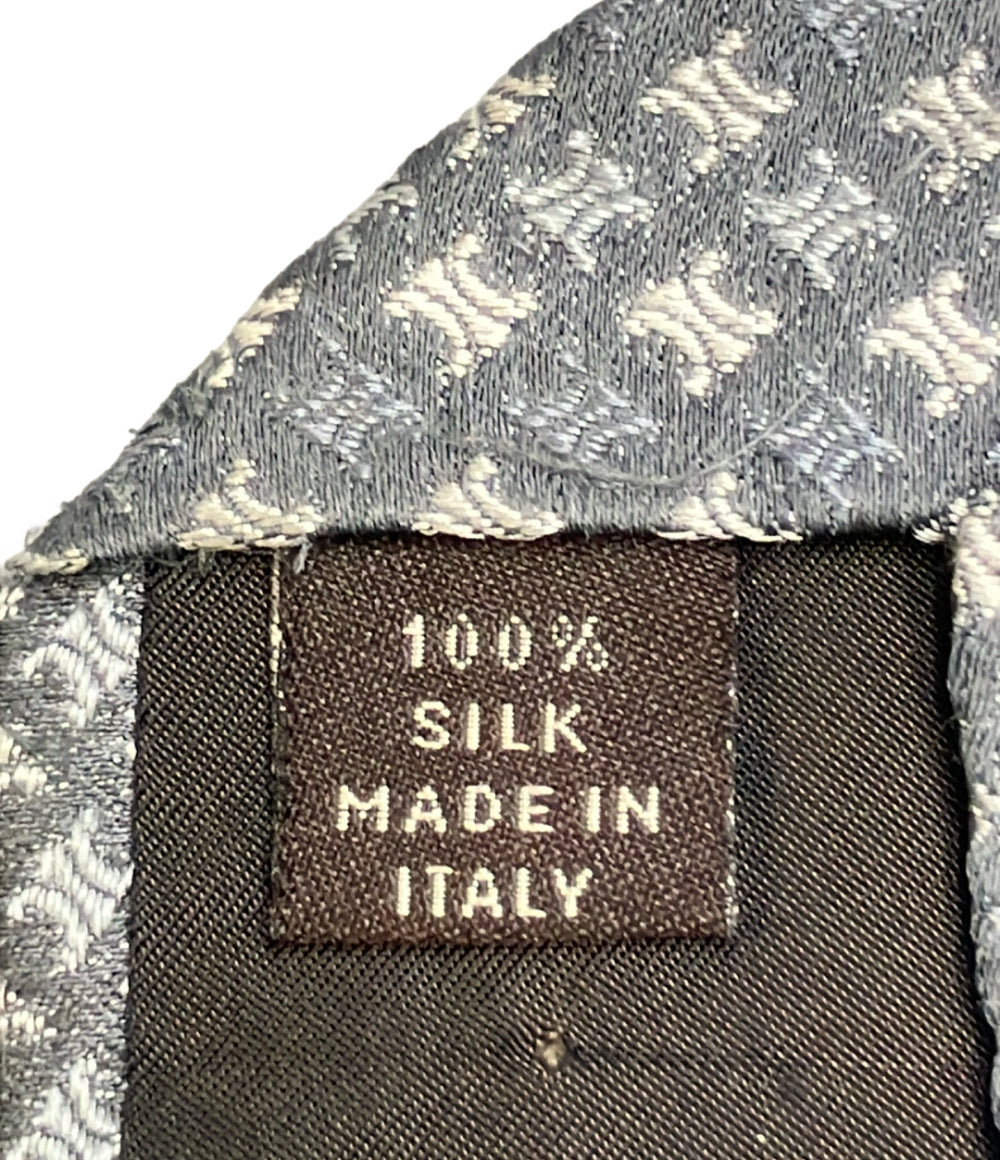 CELINE ネクタイ シルク100% トリオンフ柄 メンズ セリーヌ