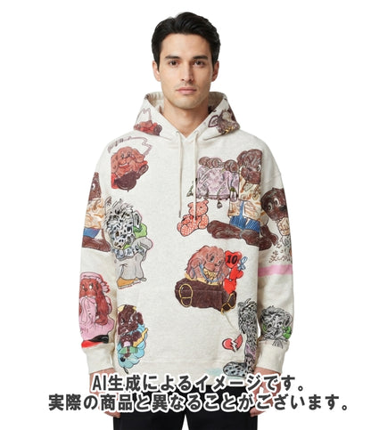 SIIILON パーカー スウェット 長袖 10周年 T04 Anniversary sweat foodie メンズ SIZE 2 (M) シーロン