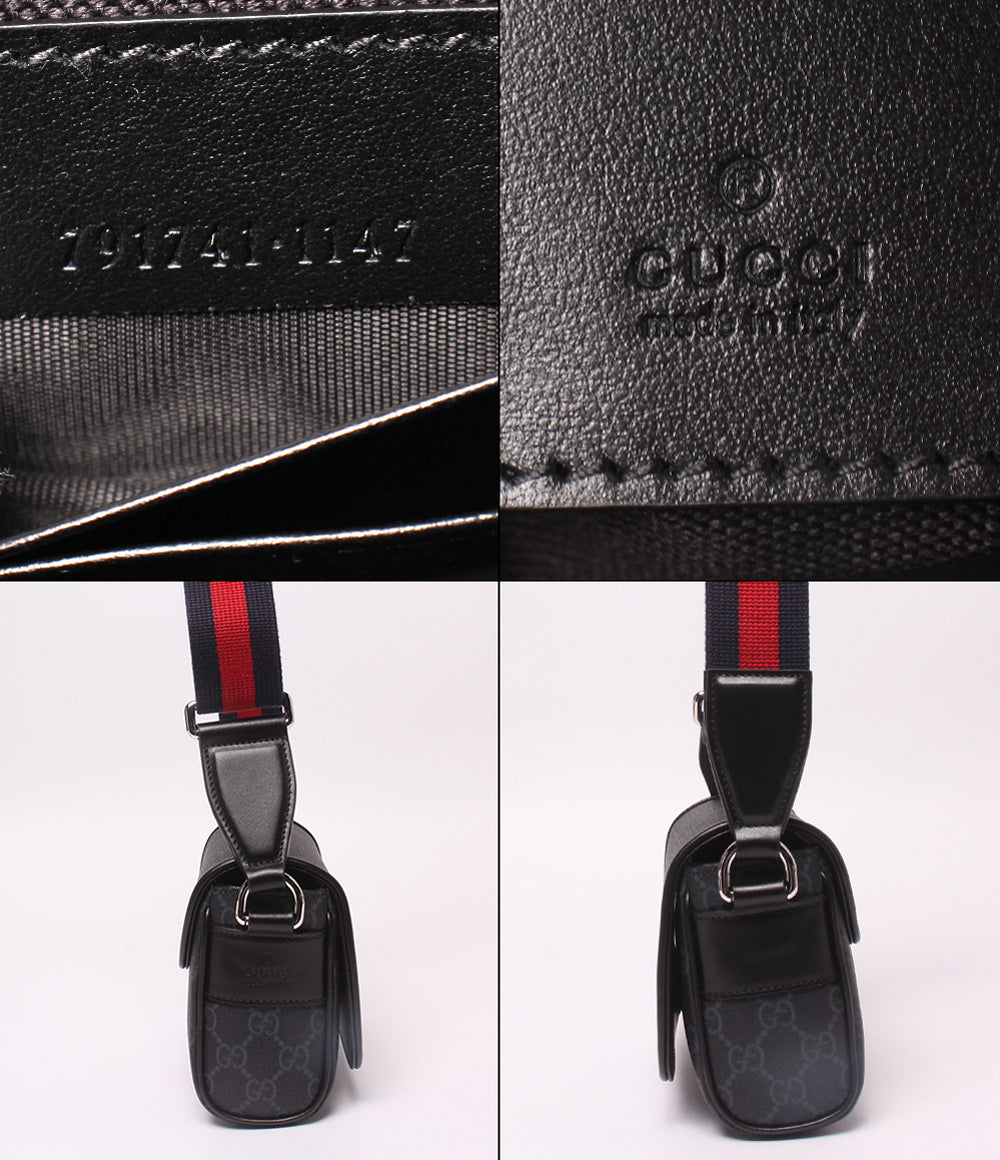 美品 GUCCI ショルダーバッグ 斜め掛け GGスプリーム 791741 1147 メンズ レディース グッチ
