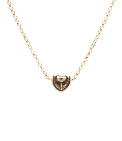 美品 4℃ ネックレス K10 ハートモチーフ レディース ヨンドシー