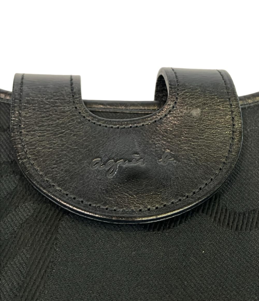 Agnes b. VOYAGE ショルダーバッグ 斜め掛け ロゴ レディース アニエスベーボヤージュ