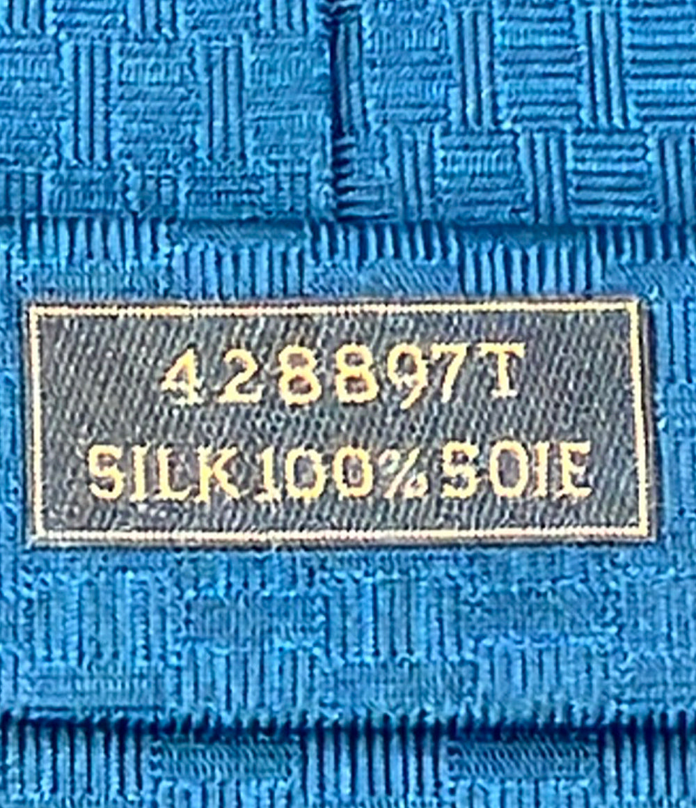 HERMES ネクタイ シルク100% テニス メンズ エルメス