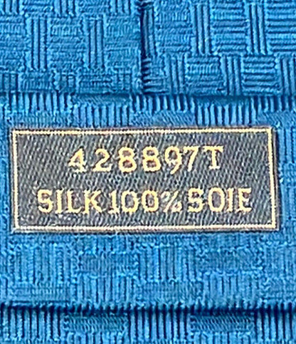 HERMES ネクタイ シルク100% テニス メンズ エルメス