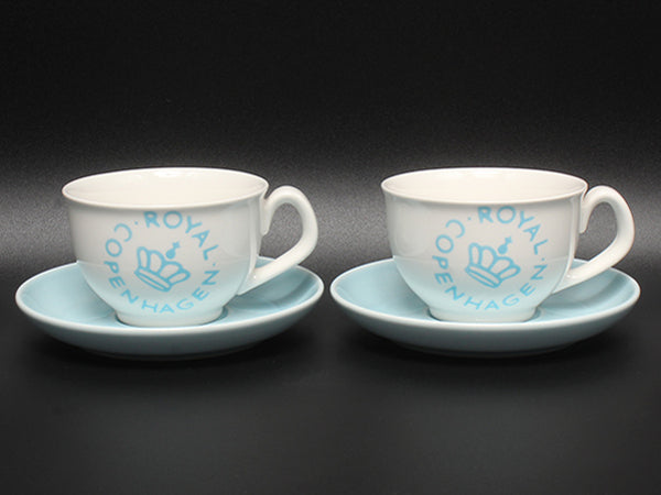 【未使用】ロイヤルコペンハーゲン　カップ＆ソーサー2客セット 美品 Royal Copenhagen カップ＆ソーサー 2客セット ペア ニュー